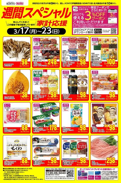 3/17~3/23 週間スペシャルWebチラシ