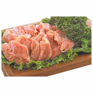 <ブラジル産>若鶏モモ肉角切り(解凍品)
