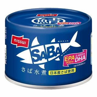 お1人様3点限り ニッスイ SABA 水煮 150g