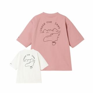 レディス ウィメンズマーティンフォールズグラフィックショートスリーブTシャツ