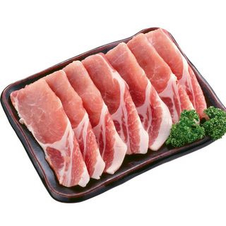 カナダ産 麦うらら豚ロース生姜焼用 100g当り