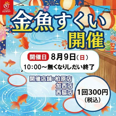 金魚すくい