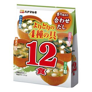個数制限あり ハナマルキ よりどりみそ汁 12食入
