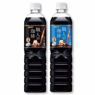 職人の珈琲(無糖・低糖、各900ml)