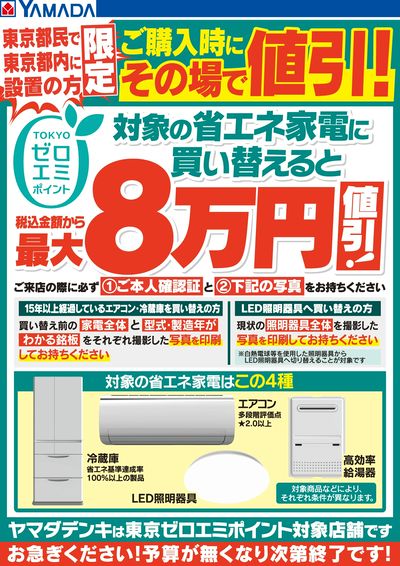 東京ゼロエミポイントのお知らせ