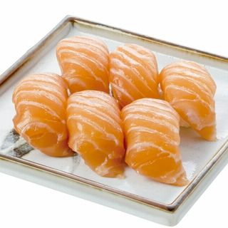 生サーモン握り 6貫入