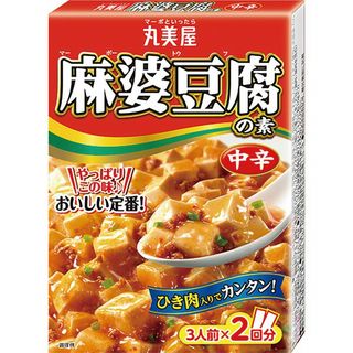 丸美屋 麻婆豆腐の素(中辛) 162g