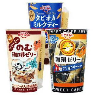 タピオカミルクティー/のむ珈琲ゼリー/SWEET CAFE珈琲ゼリー