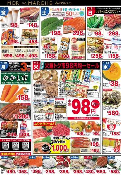 8月6日~8月12日チラシ:うら
