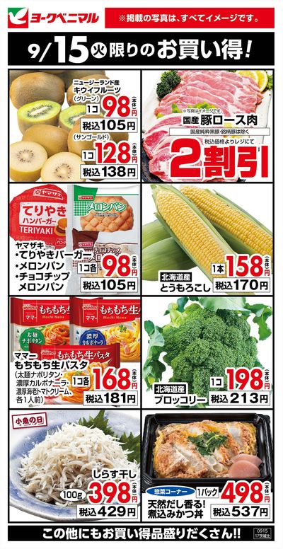 9/15限りのお買い得!