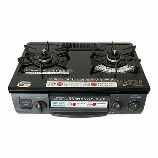 リンナイガステーブル CH35 ブラックL 都市ガス13A用
