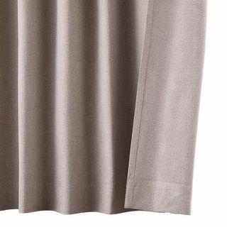 遮光4枚セットカーテン ブラウン 幅100cm 丈178cm