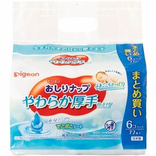 おしりナップ やわらか厚手仕上げ 77枚×6個