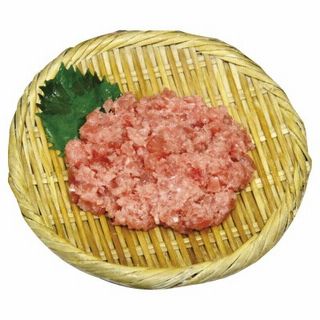 粗挽きまぐろたたき