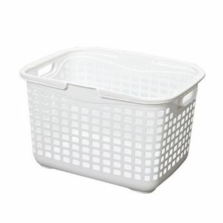 ランドリーバスケット M ホワイト