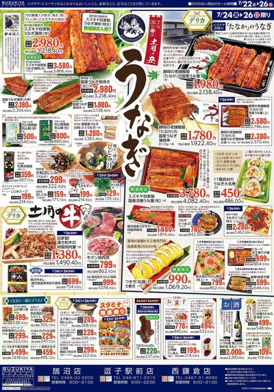 うなぎ表面
