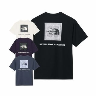 メンズ ショートスリーブバンダナスクエアロゴティー