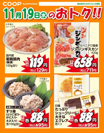 11月19日お買得品