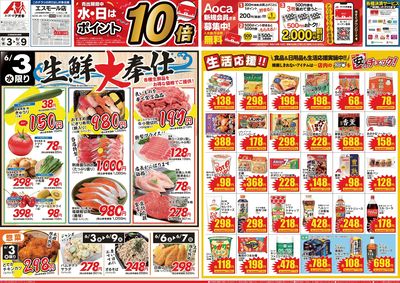 6月3日開始チラシ:表