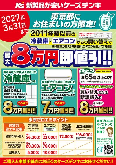 東京都にお住まいの方限定!東京ゼロエミポイント
