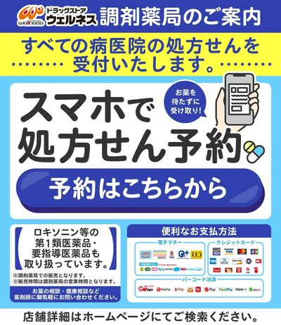 ウェルネス薬局からのご案内