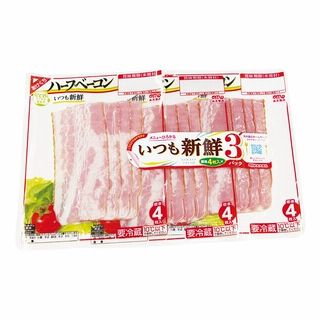 丸大食品 いつも新鮮ハーフベーコン 3個組