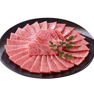 国産 牛カルビ(バラ)焼肉用 100g当り
