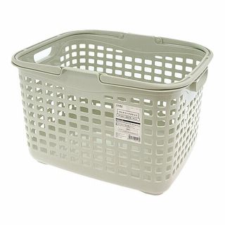 ランドリーバスケット M グリーン