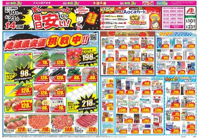 6月10日開始チラシ:表