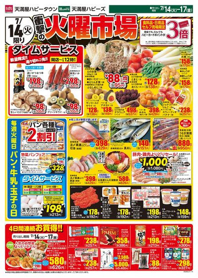 衝撃の火曜市場オモテ