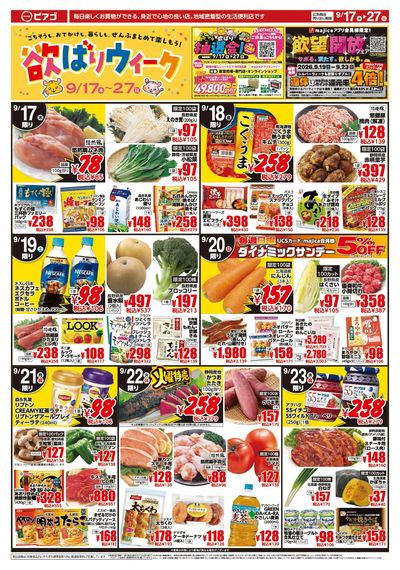 9月17日(木)~9月27日(日)