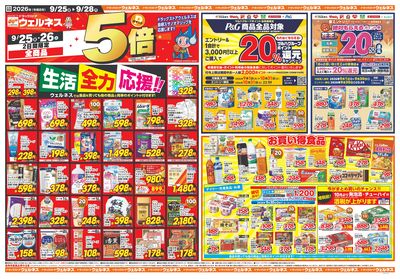 9/25~28 ウェルネスチラシ 表