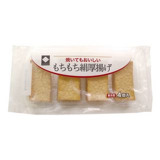 三好食品工業 焼いてもおいしいもちもち絹厚揚げ(短冊) 4個入