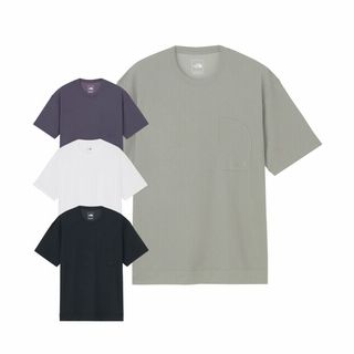 メンズ ショートスリーブクリープウィーブティー