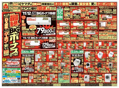 ついに最終!BIGボーナスセール!(おもて)