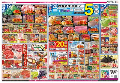 9/19号 イオン100周年/お客さま感謝デー:ウラ