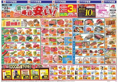 9月23日開始チラシ:表