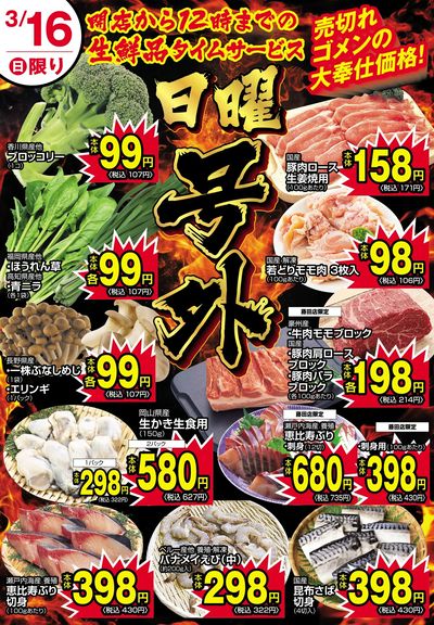 3月16日チラシ:おもて