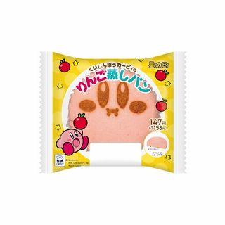 くいしんぼうのカービィのりんご蒸しパン