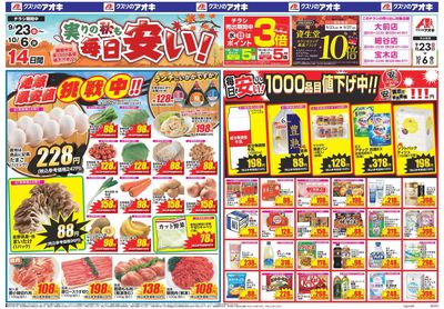 9月23日開始チラシ:表