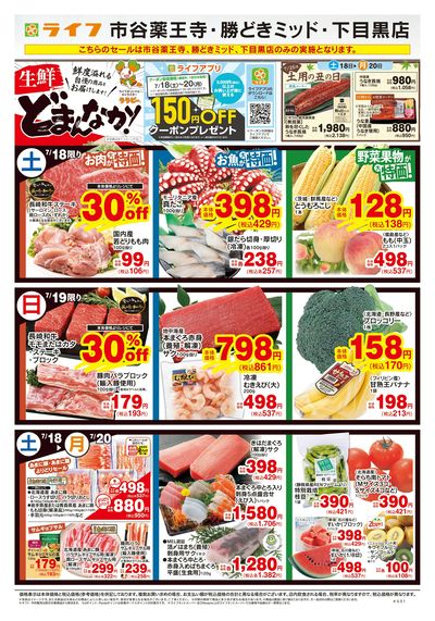 7/18号 生鮮どまんなか!