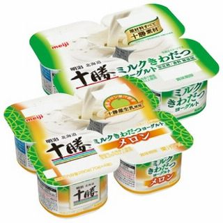 北海道十勝ミルクきわだつヨーグルト(プレーン/メロン)