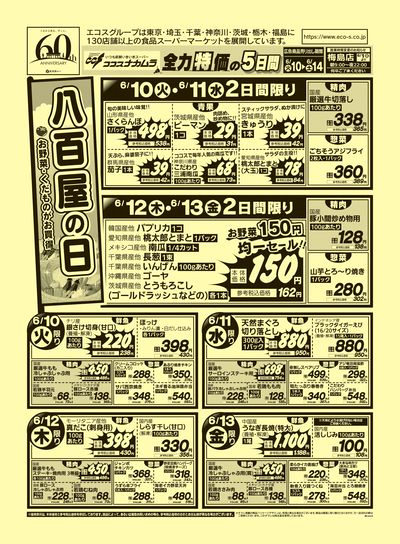 ココスナカムラ全力特価の5日間