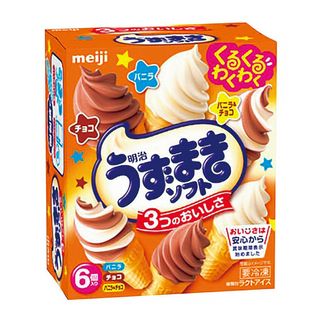 うずまきソフト バニラ・チョコ・バニラ&チョコ