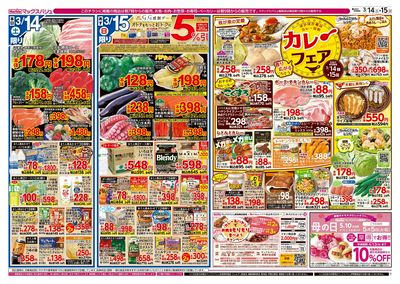 3/14号 カレーフェア/G.G感謝デー/カメさんデー:オモテ