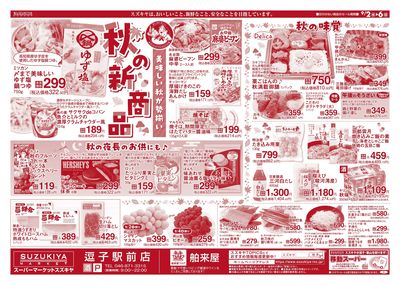秋の新商品