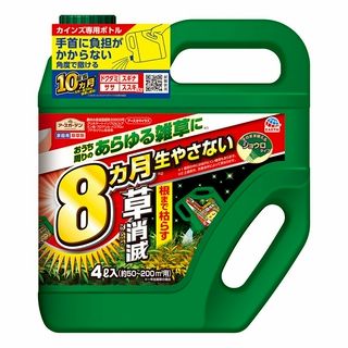 アース 根まで枯らす草消滅 ジョウロタイプ 4L