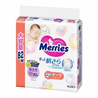 花王 メリーズUJ テープ新生児用 82枚