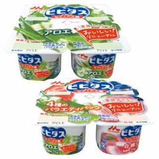ビヒダス低脂肪(アロエ/4種のバラエティパック)