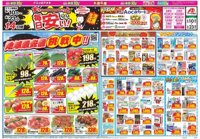6月10日開始チラシ:表